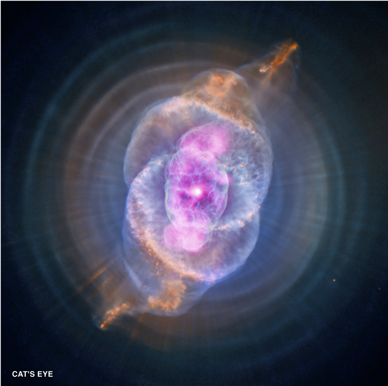 Illustration for article titled NASA releases four jaw-dropping images of planetary nebulae